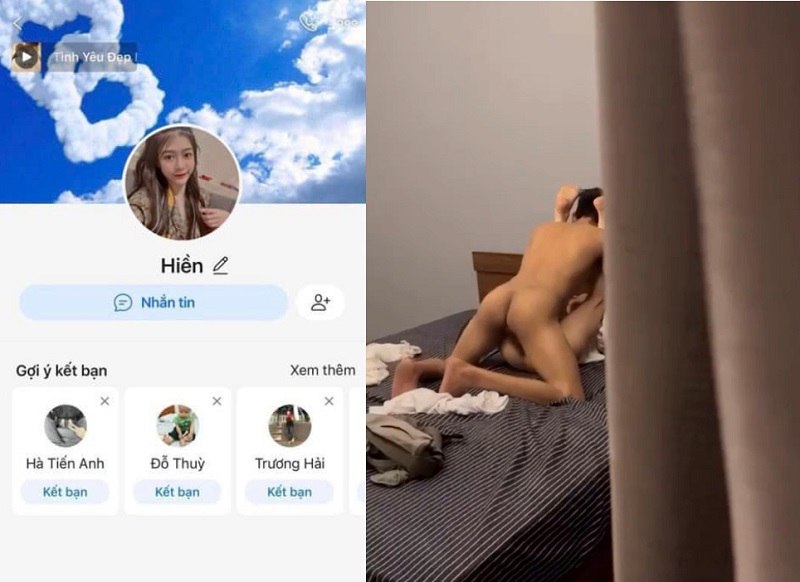 clip sex-Clip sex em Hiền bị địt sướng phát điên